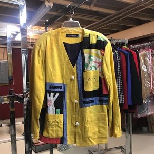 Canvasbacks Yellow Blazer